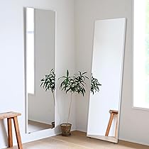 姿見　鏡　ナチュラル　8月末処分 姿見 鏡 ナチュラル 8月末処分 - メルカリ